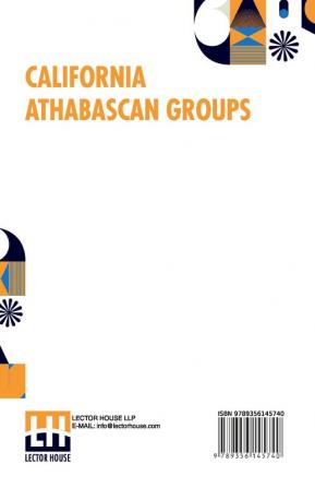 California Athabascan Groups