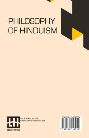 Philosophy Of Hinduism