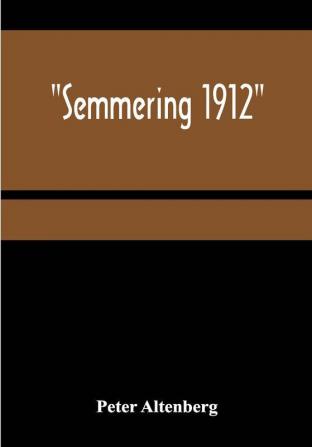 Semmering 1912