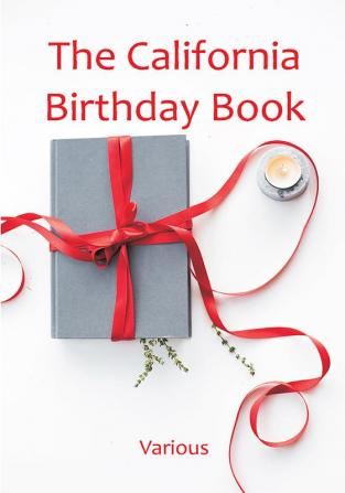 The California Birthday Book