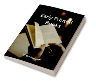 Early Printed Books