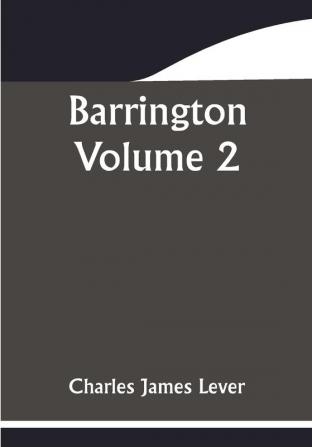 Barrington. Volume 2