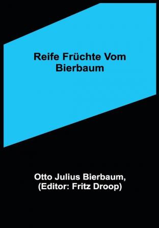 Reife Früchte vom Bierbaum