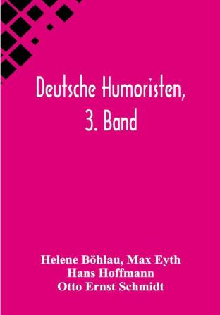 Deutsche Humoristen 3. Band