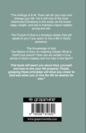 Essential Tozer Collection: The Knowledge of the Holy and The Pursuit of God