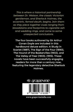 The Complete Novels of Sherlock Holmes (Deluxe Hardbound Edition)