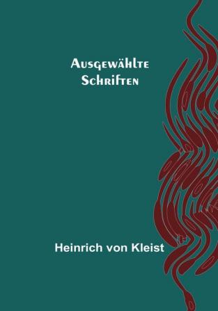 Ausgewählte Schriften