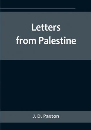 Letters from Palestine