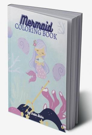 Mermaid Coloring Book for Kids Ages 6-12