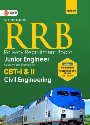 RRB 2022-23 - Junior Engineer CBT -I & II - Civil Engineering - Guide by GKP