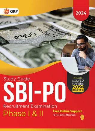 SBI 2024 : Probationary Officers' Phase I & II - Guide by GKP