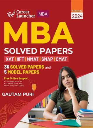 MBA 2023-24 Solved Papers (XATIIFTNMATSNAPCMAT) by Gautam Puri