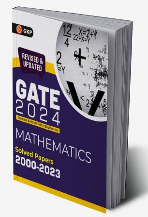 GATE 2024 : Mathematics  Solved Papers 2000- 2023