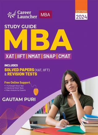 MBA 2023-24 Study Guide (XATIIFTNMATSNAPCMAT) by Gautam Puri