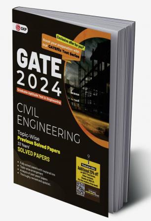 GATE 2024 Civil Engineering - 33 Years Topic Wise Previous Solved Papers