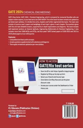 GATE 2024 Chemical Engineering - Guide