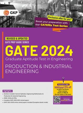 GATE 2024 Production & Industrial Engineering - Guide