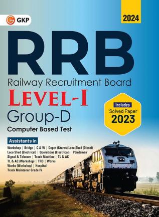 RRB (Railway Recruitment Board) 2023 - Level I  Group D (CBT) by GKP