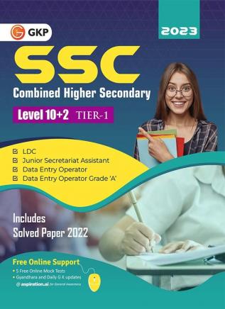 SSC 2023: CHSL (10+2) Tier I - Guide by GKP