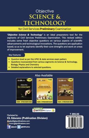 Objective Science and Technology 3ed (UPSC Civil Services Preliminary Examination) by Access