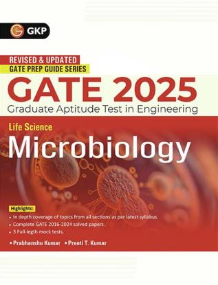 GKP GATE 2025 : Life Science - Microbiology - Guide (Includes Solved papers of 2016-2024)