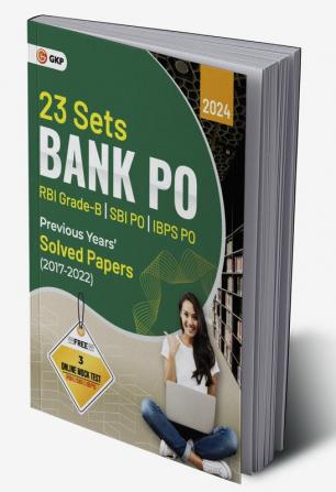 Bank PO 2024 - Previous Years' Solved Papers (2017-2022) - 23 Sets by GKP