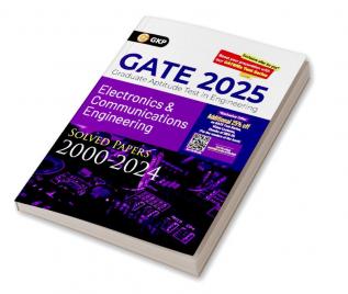 GKP GATE 2025 : Electronics & Communication Engineering - Solved Papers (2000-2024)