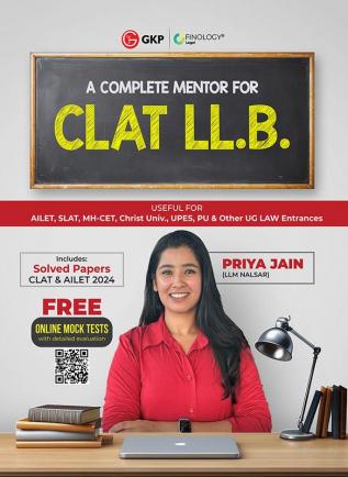 GKP CLAT & AILET 2025 : Guide (LLB) by Gautam Puri Priya Jain