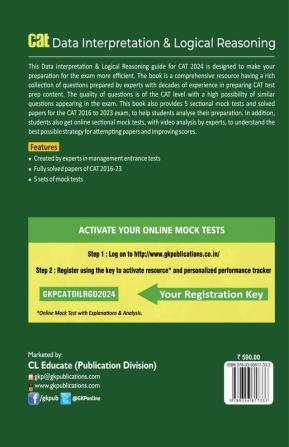 GKP CAT 2024 : Data Interpretation & Logical Reasoning by Gautam Puri