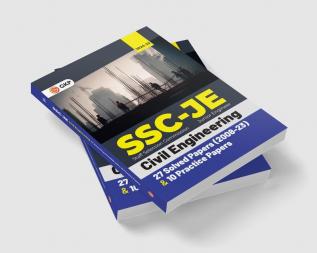 GKP SSC 2024 : Junior Engineer - Paper I - Civil Engineering - 27 Solved Papers (2008-23)& 10 Practice Sets