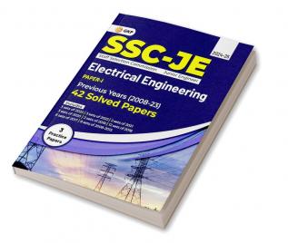 GKP SSC 2024 : Junior Engineer - Paper I - Electrical Engineering - 42 Previous Years Solved Papers (2008-23)