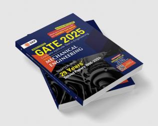 GKP GATE 2025 : Mechanical Engineering - 29 Years' Chapter-wise Solved Papers (1996-2024)