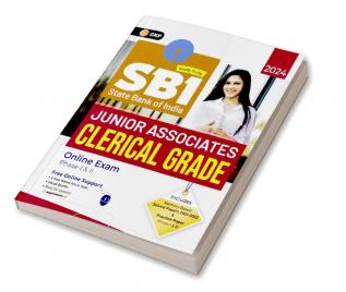 SBI 2024 : Junior Associates Clerical Grade Ph I & II - Guide by GKP