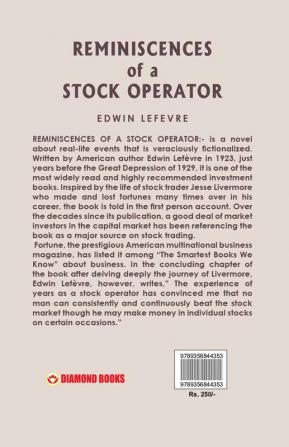 Reminiscences Of A Stock Operator