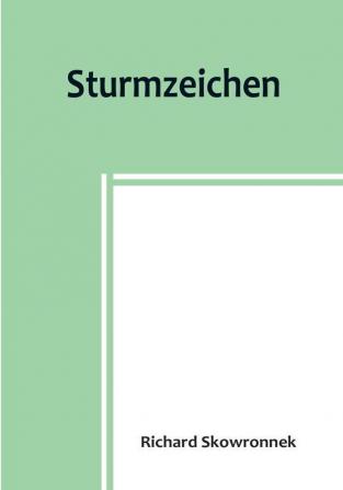 Sturmzeichen