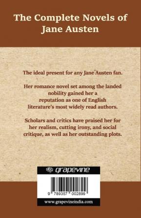 The Complete Novels of Jane Austen (Leather-bound Classics)