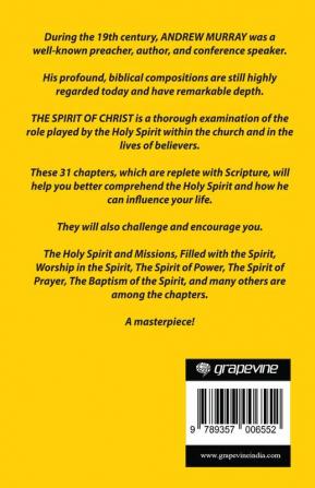 The Spirit of Christ