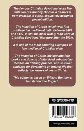 The Imitation of Christ (Translated by William Benham)