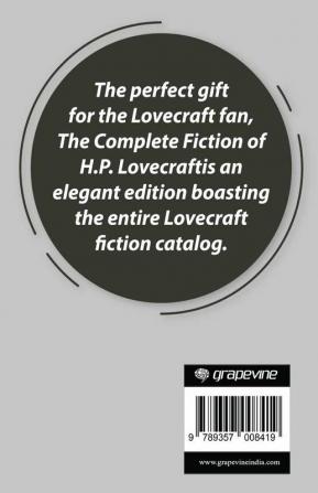 H. P. Lovecraft: The Complete Fiction