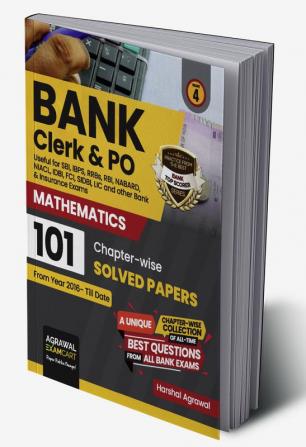 Examcart Latest Bank Clerk & PO Math Chapter-Wise Solved Paper For all Bank Exams (SBI | IBPS | RRBs | RBI | NABARD ) in English