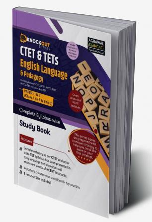 Examcart Knock Out Series CTET & TETs Paper 1 and 2 (Class 1 to 5 & 6 to 8) English Language and Pedagogy Textbook for 2024 Exam in English