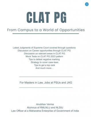 CLAT PG - From Campus to a World of Opportunities