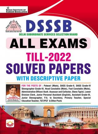 DSSSB ALL SOLVED PAPERS-ENGLISH 40 Set 2023