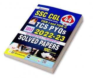 SSC CGL TIER-I and Tier-II Solved Paper-2023 (H) (44 Sets)