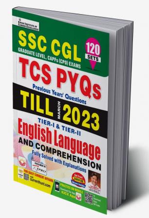 SSC CGL Yearwise English Language & Comprehension Tcs Pyqs Tier 1 & Tier 2 Solved Papers (English Medium)