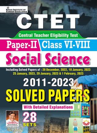 CTET Paper-II Social Studies -E-(28 sets)-2023