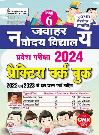 Jawahar Navodaya-H-New-PWB-Pattern 22 Sets (Nov-2023)