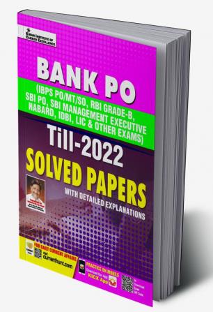 Bank PO Till 2022 Solved Papers With Detailed Explanations (English Medium) (4355)