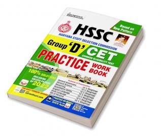 HSSC Group D CET Practice Work Book