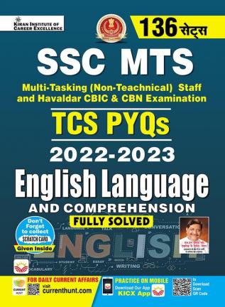 SSC MTS  TCS PYQs 2022-2023 English Language and Comprehension Fully Solved